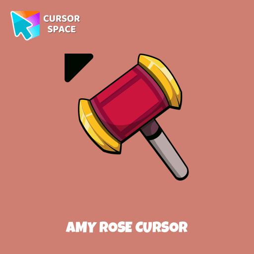 Amy Rose cursor pointer cursor