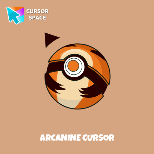 Arcanine cursor pointer cursor