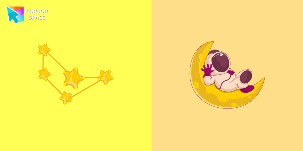 Attractive Astronaut cursor