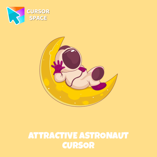 Attractive Astronaut cursor pointer cursor