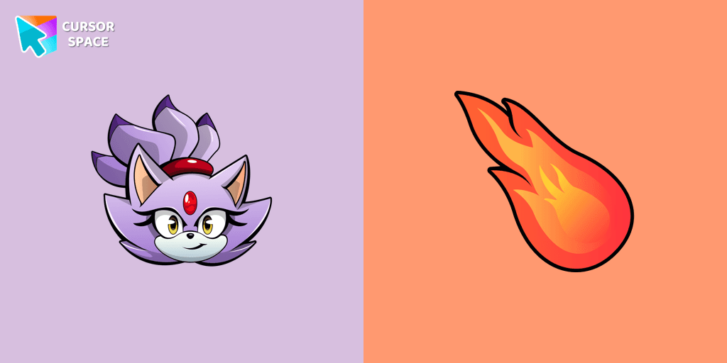 Blaze the Cat cursor