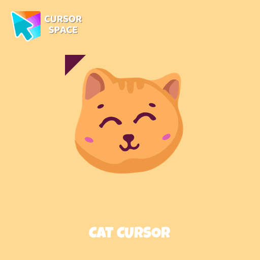 Cat cursor pointer cursor