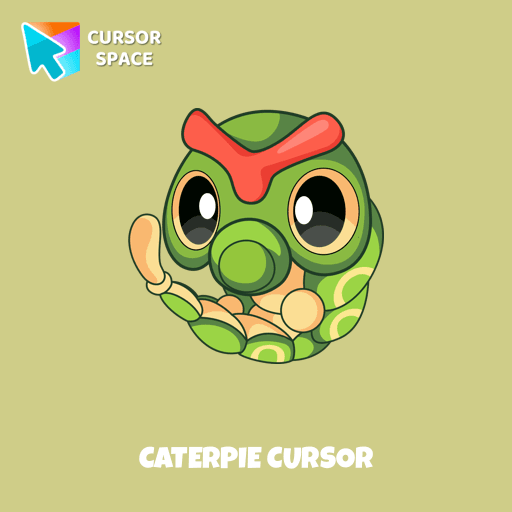 Caterpie cursor arrow cursor
