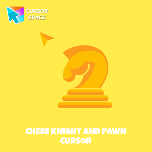 Chess Knight and Pawn cursor arrow cursor