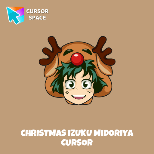 Christmas Izuku Midoriya cursor arrow cursor