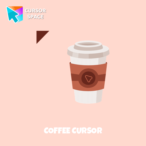 Coffee cursor arrow cursor