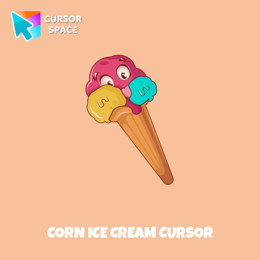 Corn Ice Cream cursor pointer cursor