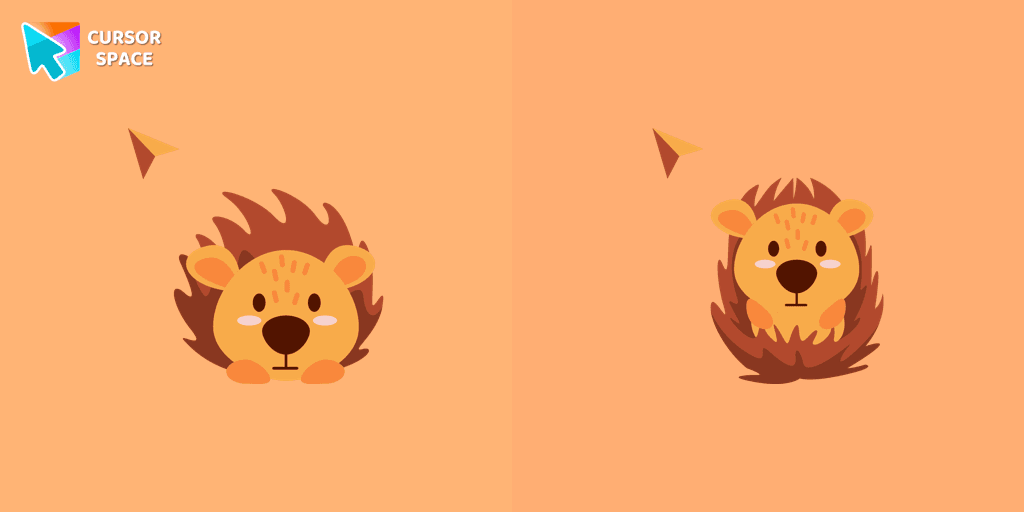 Cute Hedgehog cursor