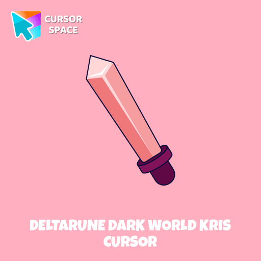 Deltarune Dark World Kris cursor pointer cursor