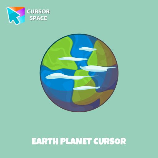 Earth Planet cursor pointer cursor