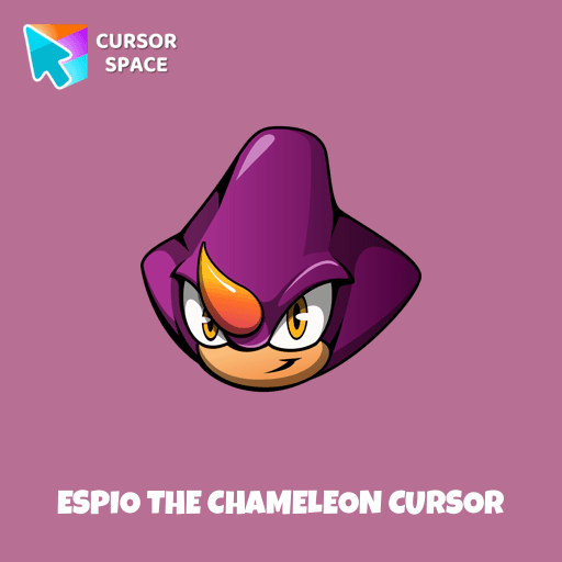 Espio the Chameleon cursor arrow cursor