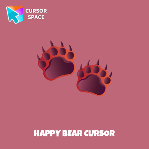 Happy Bear cursor arrow cursor