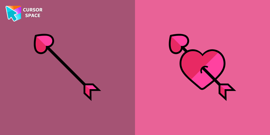 Heart cursor