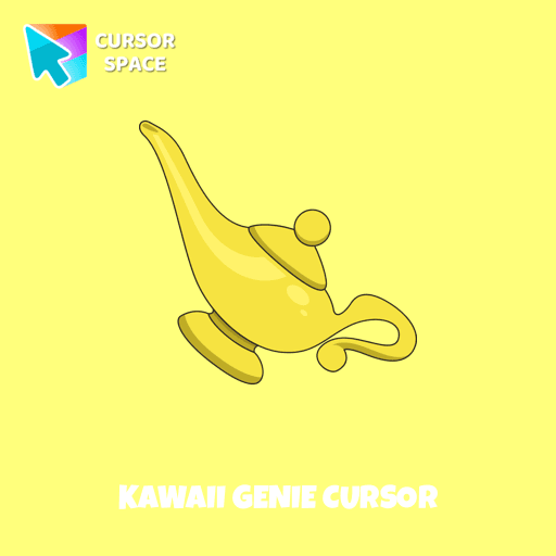 Kawaii Genie cursor pointer cursor
