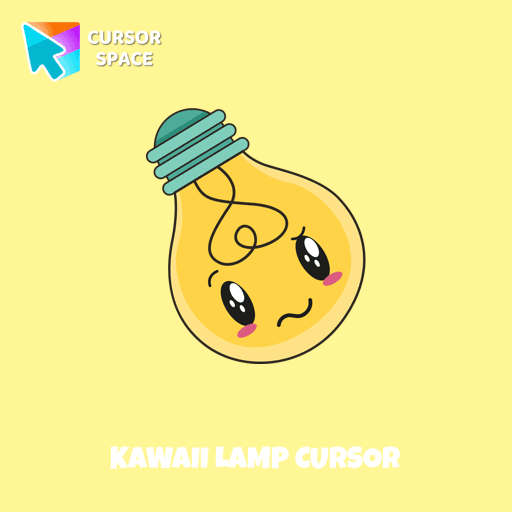Kawaii Lamp cursor arrow cursor