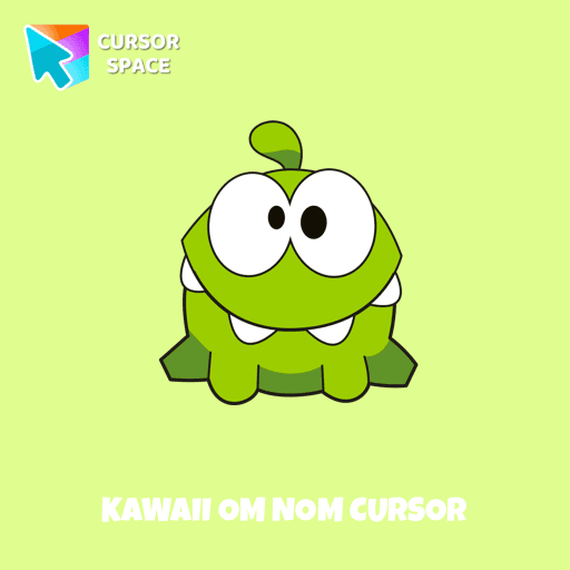 Kawaii Om Nom cursor arrow cursor