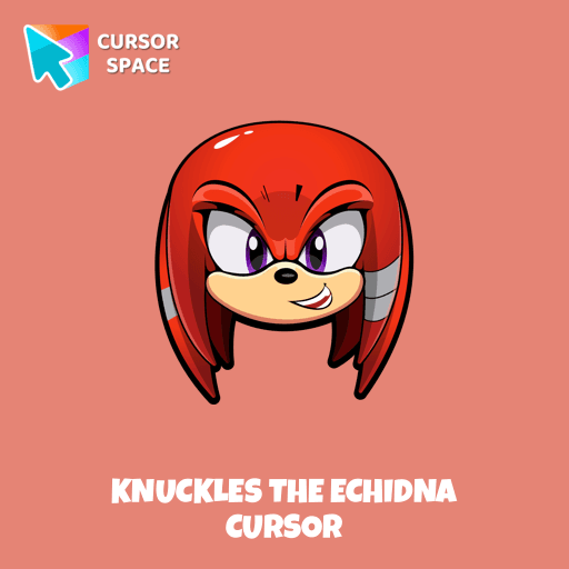 Knuckles the Echidna cursor arrow cursor