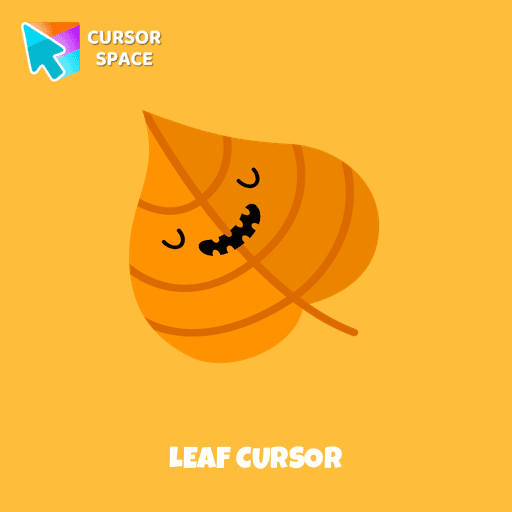Leaf cursor pointer cursor