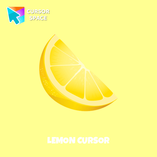 Lemon cursor arrow cursor