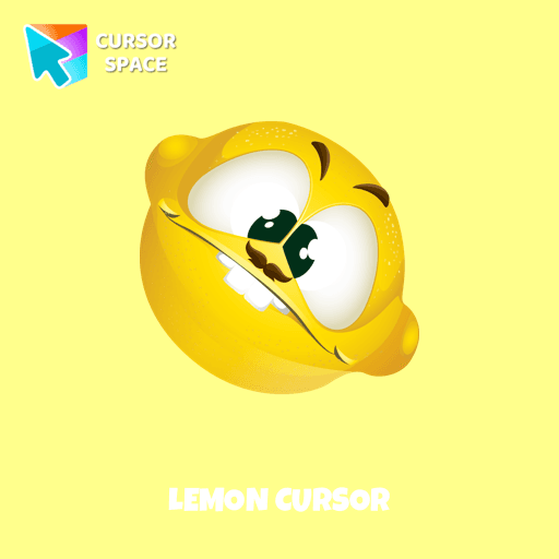 Lemon cursor pointer cursor