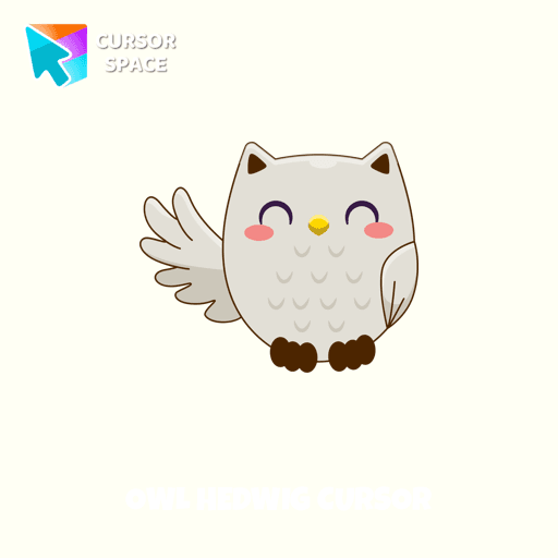Owl Hedwig cursor arrow cursor