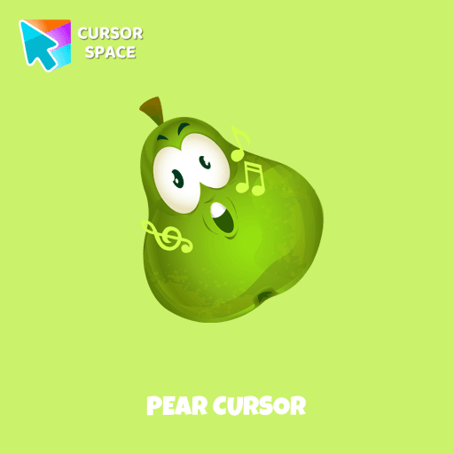 Pear cursor pointer cursor