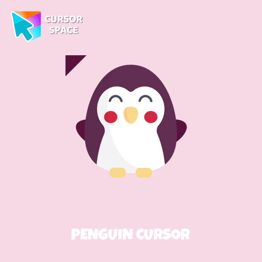 Penguin cursor pointer cursor