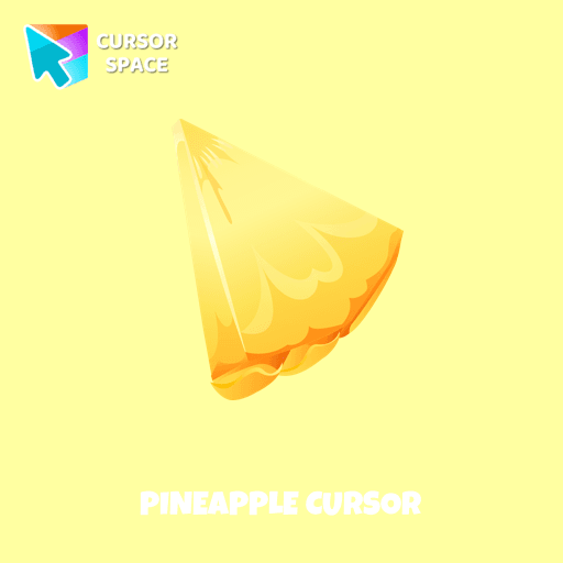 Pineapple cursor arrow cursor