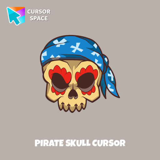Pirate Skull cursor arrow cursor
