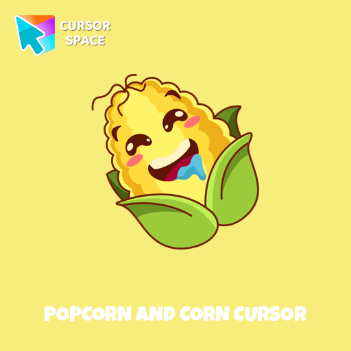 Popcorn and Corn cursor pointer cursor