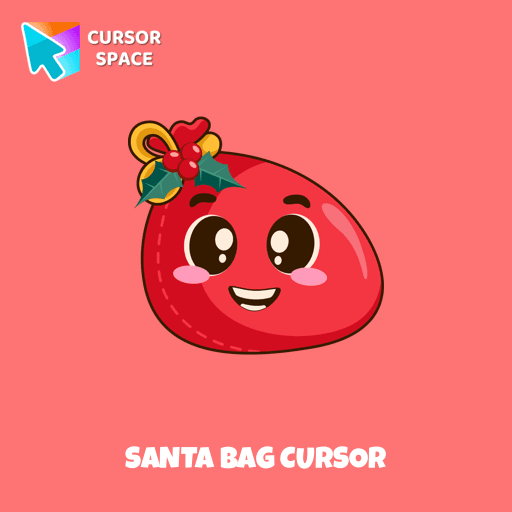 Santa Bag cursor arrow cursor