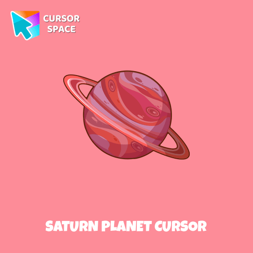 Saturn Planet cursor pointer cursor