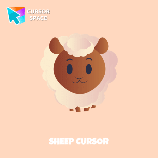 Sheep cursor pointer cursor