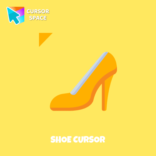 Shoe cursor arrow cursor