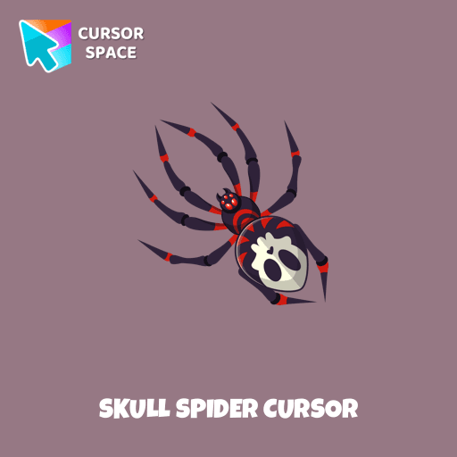 Skull Spider cursor pointer cursor