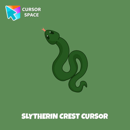 Slytherin Crest cursor pointer cursor