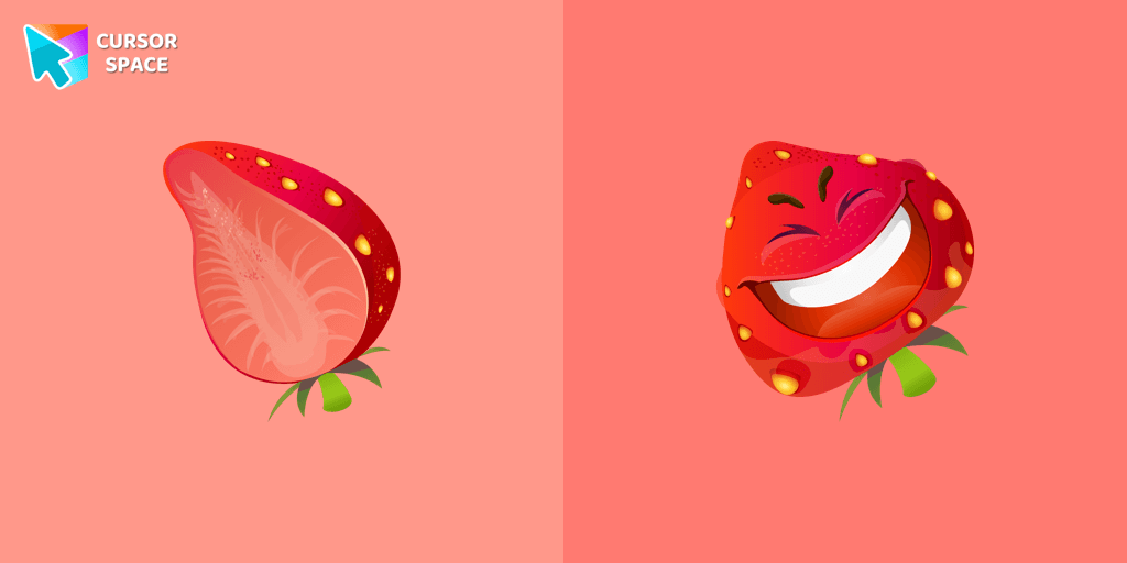 Strawberry cursor