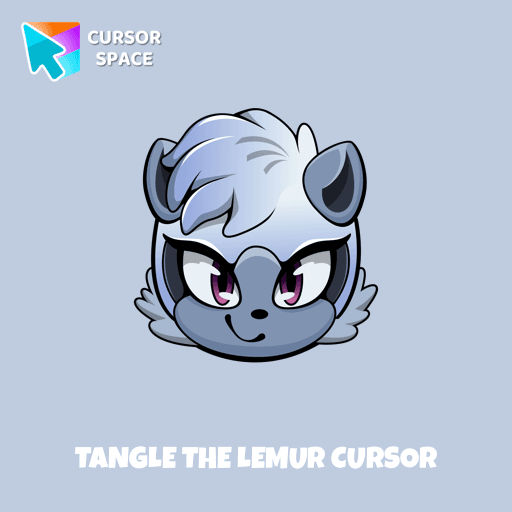 Tangle the Lemur cursor arrow cursor