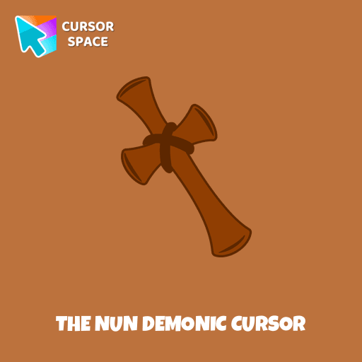 The Nun Demonic cursor pointer cursor