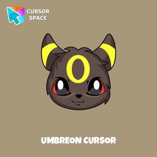 Umbreon cursor arrow cursor