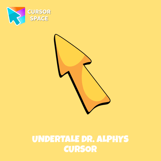 Undertale Dr. Alphys cursor pointer cursor