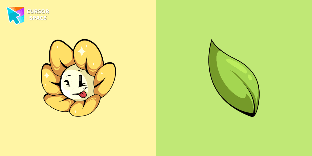 Undertale Flowey cursor