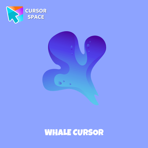Whale cursor arrow cursor