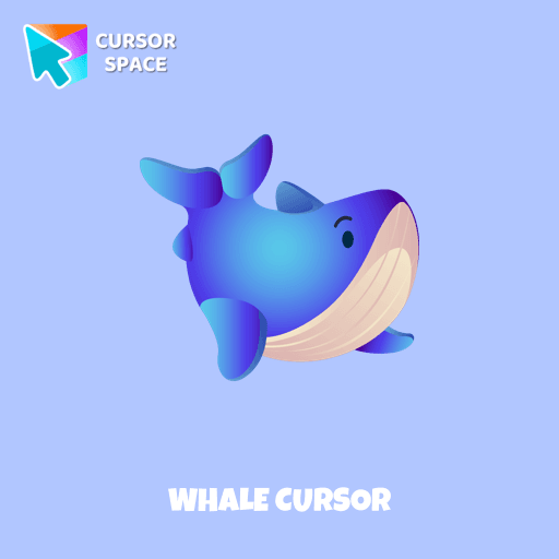 Whale cursor pointer cursor