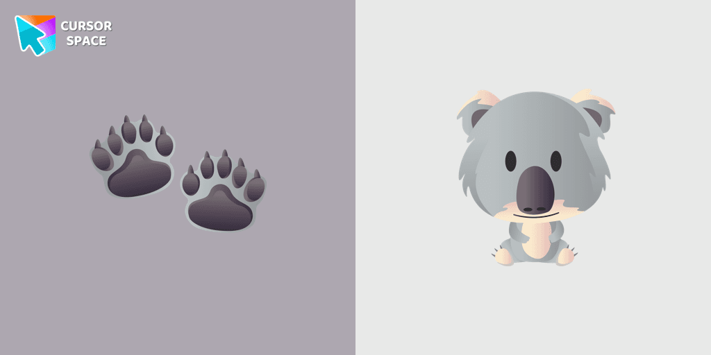 Amusing Koala cursor