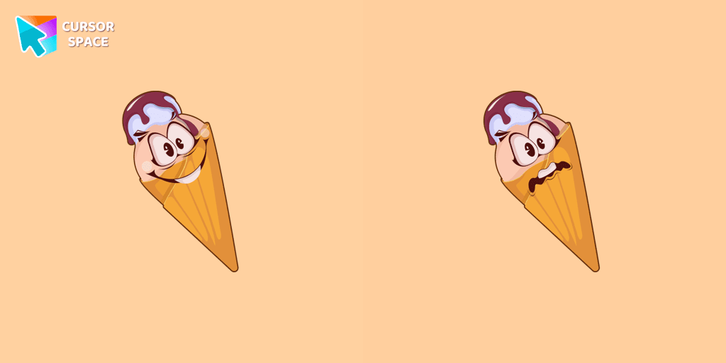Ice Cream Cone cursor