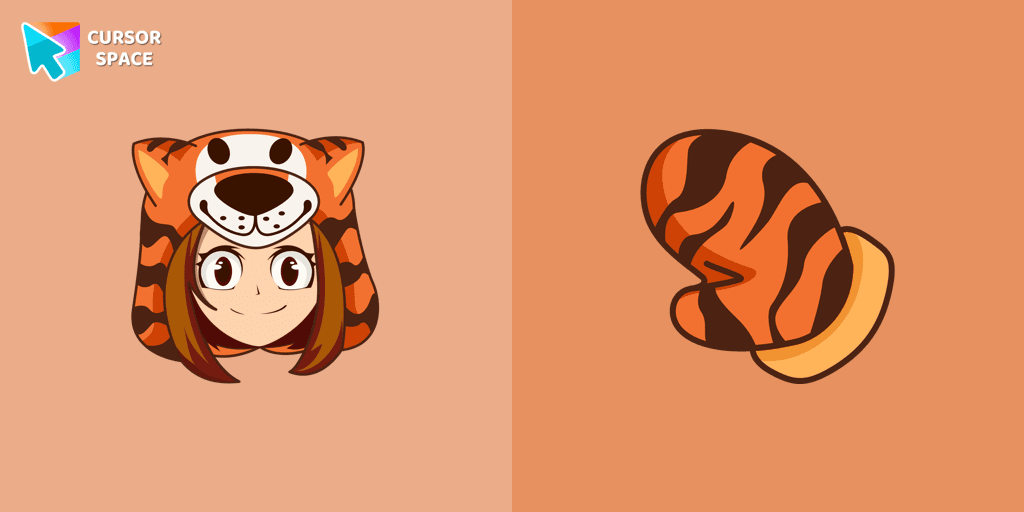 Ochako Uraraka Holidays cursor