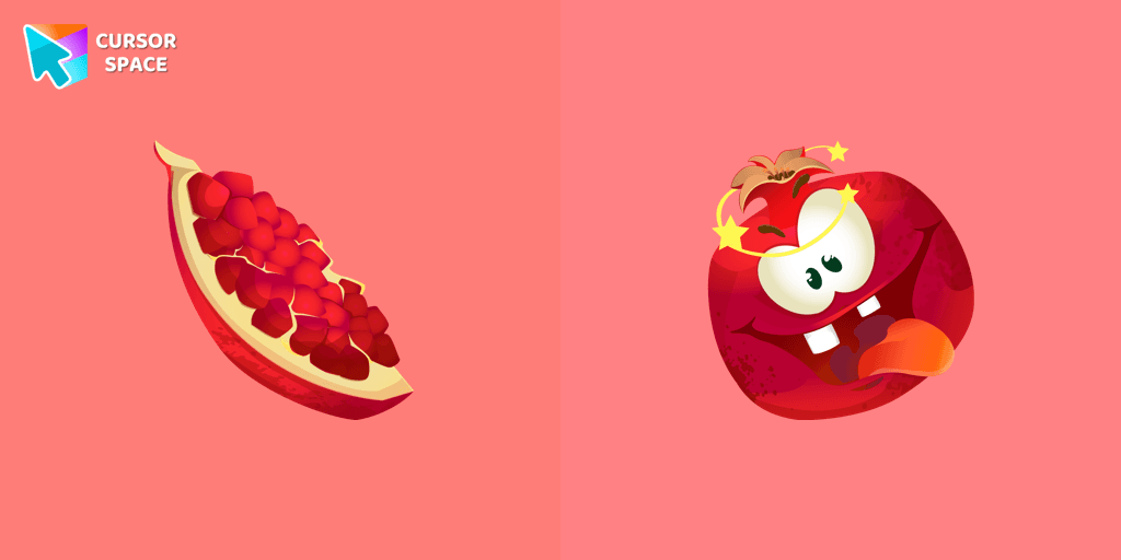 Pomegranate cursor