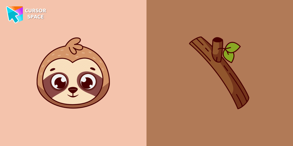 Sloth cursor